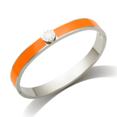Stainless Steel and Enamel Bracelet and Ring Set - Ra The Boutique