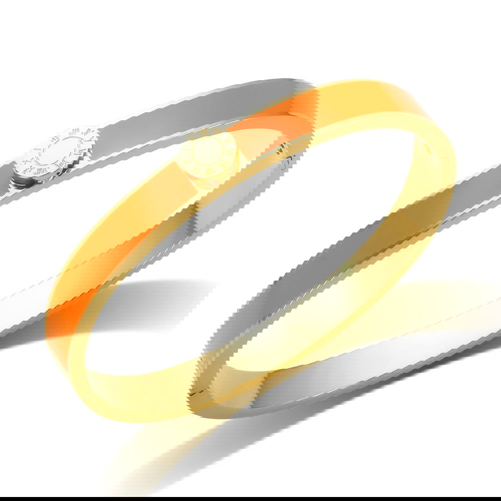 Stainless Steel and Enamel Bracelet and Ring Set - Ra The Boutique