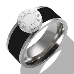 Stainless Steel and Enamel Bracelet and Ring Set - Ra The Boutique