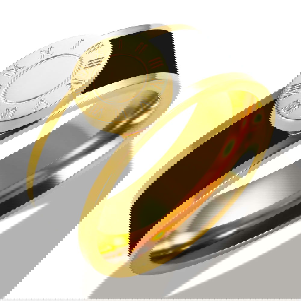 Stainless Steel and Enamel Bracelet and Ring Set - Ra The Boutique