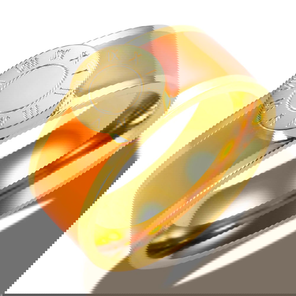 Stainless Steel and Enamel Bracelet and Ring Set - Ra The Boutique