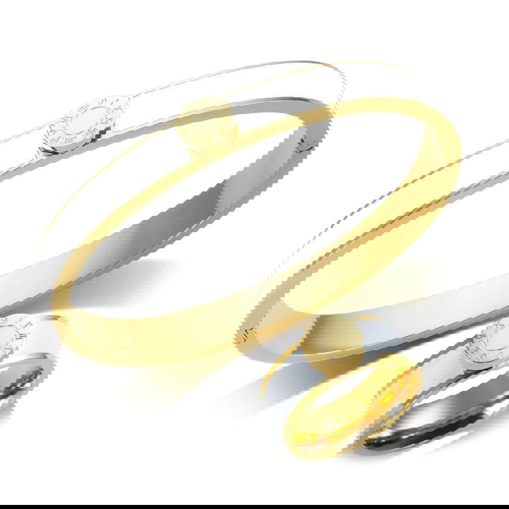Stainless Steel and Enamel Bracelet and Ring Set - Ra The Boutique