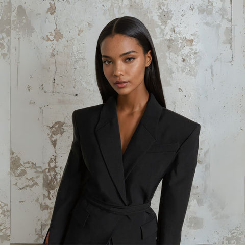 Women's Blazer Suits Jacket Women Coats Fashion 2023 New In Collection Eam Winter Clothes  Chic And Elegant Traf Backless Suit - Ra The Boutique - 