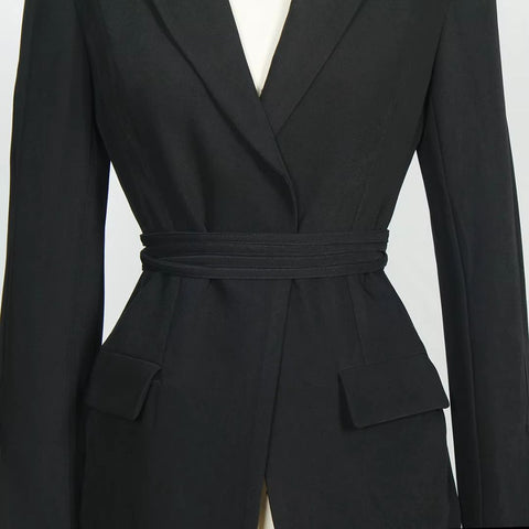 Women's Blazer Suits Jacket Women Coats Fashion 2023 New In Collection Eam Winter Clothes  Chic And Elegant Traf Backless Suit - Ra The Boutique - 