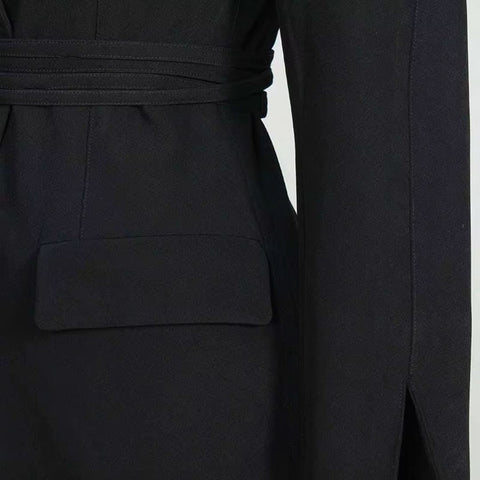 Women's Blazer Suits Jacket Women Coats Fashion 2023 New In Collection Eam Winter Clothes  Chic And Elegant Traf Backless Suit - Ra The Boutique - 