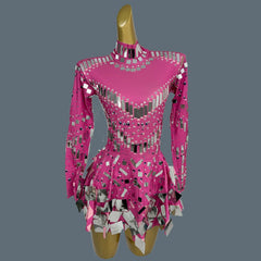 Mirror Shine Sequin Festival Mini Dress – Sparkling Party Outfit - Ra The Boutique -  - #tag1# - #tag2#
